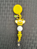 Bumblebee Badge Reel