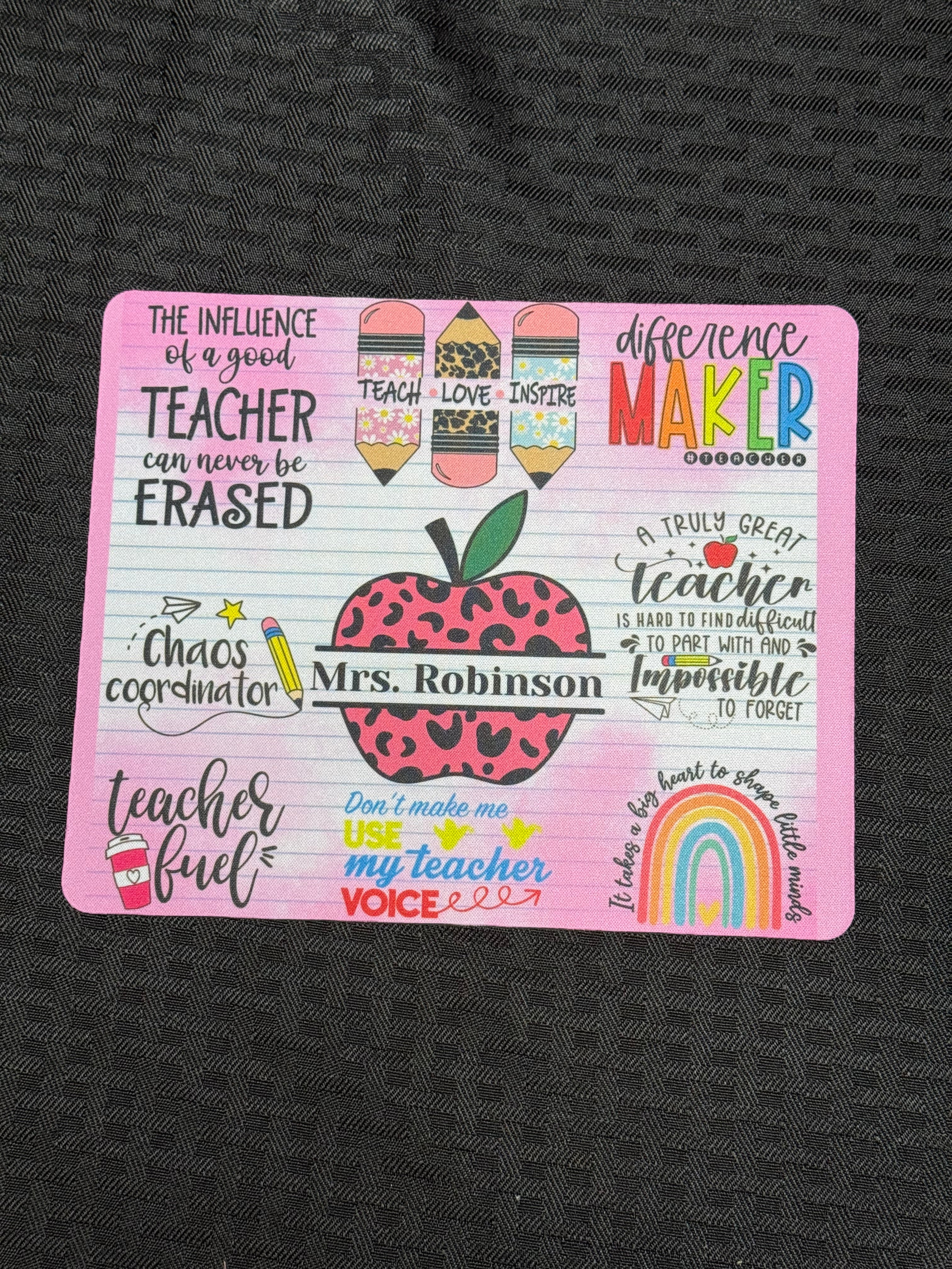 Custom Teacher Mousepad